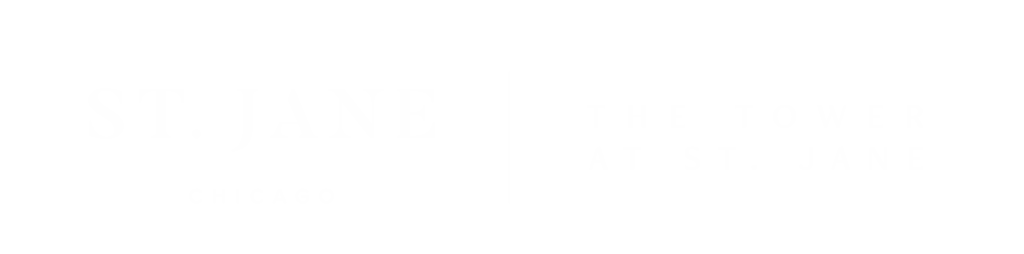 St. Jane Logo White | St. Jane Hotel Chicago
