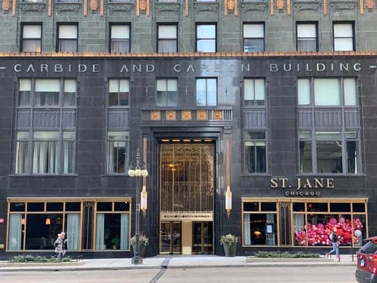 St. Jane Chicago Front | Carbide and Carbon Building